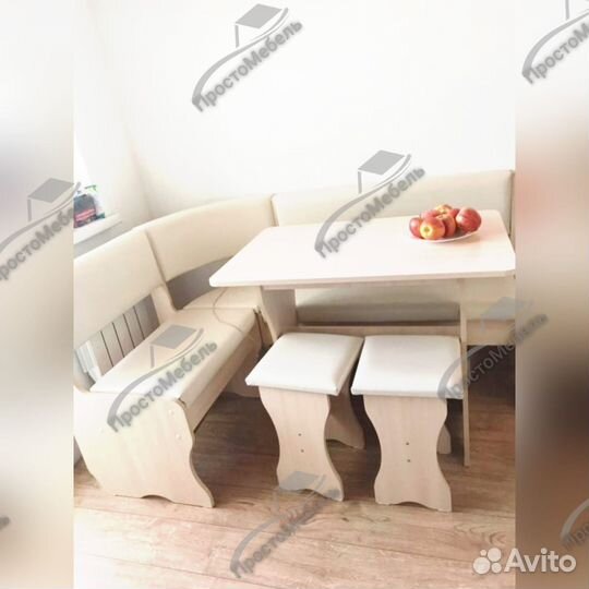 Кухонный уголок с местом для хранения Ника-1