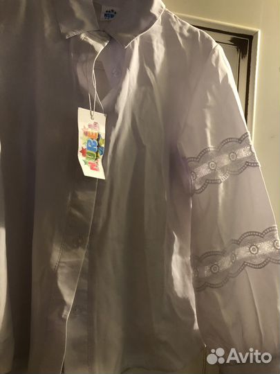 Рубашка школьная