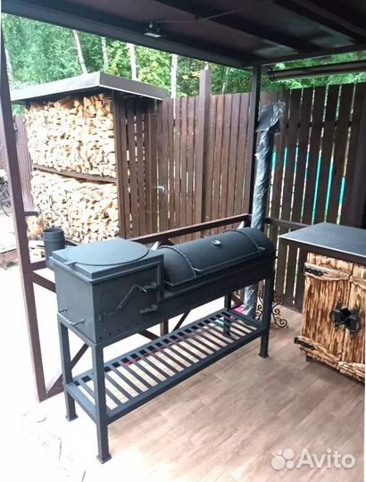 Мангал С крышей