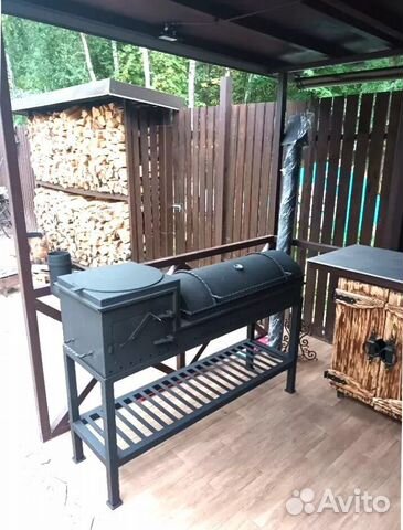 Мангал С крышей