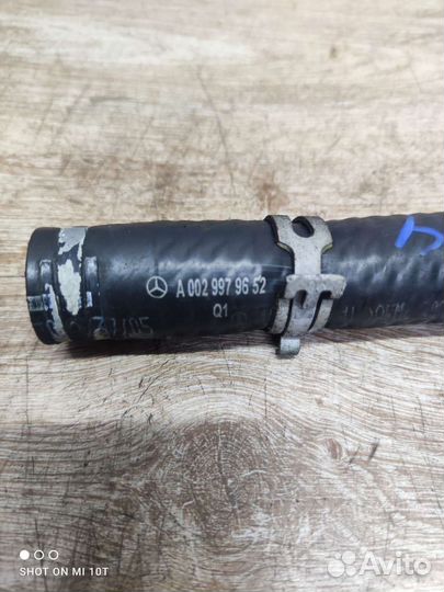 Патрубок бочка насоса гур мерседес w211