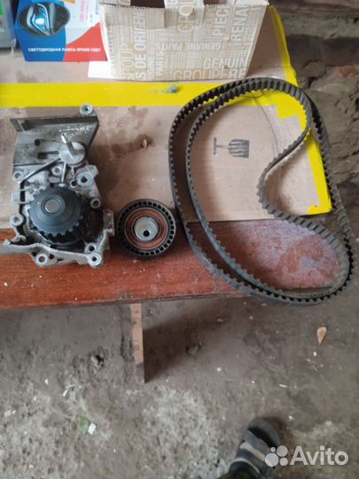 Ремни грм и генератора, помпа