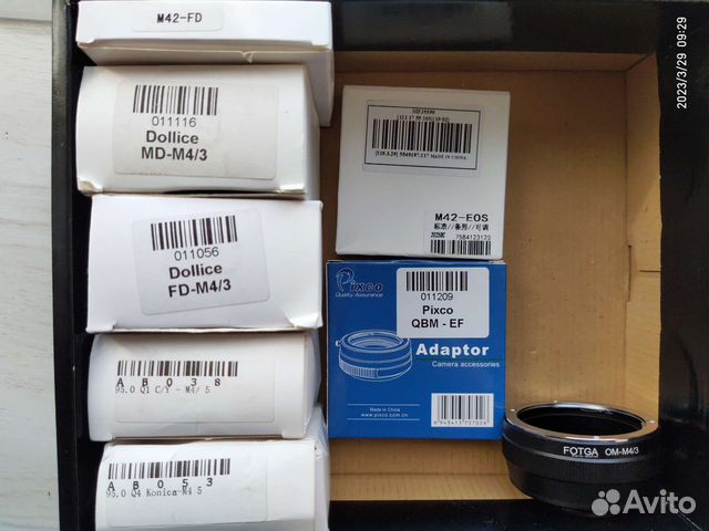 Адаптеры мануальной оптики