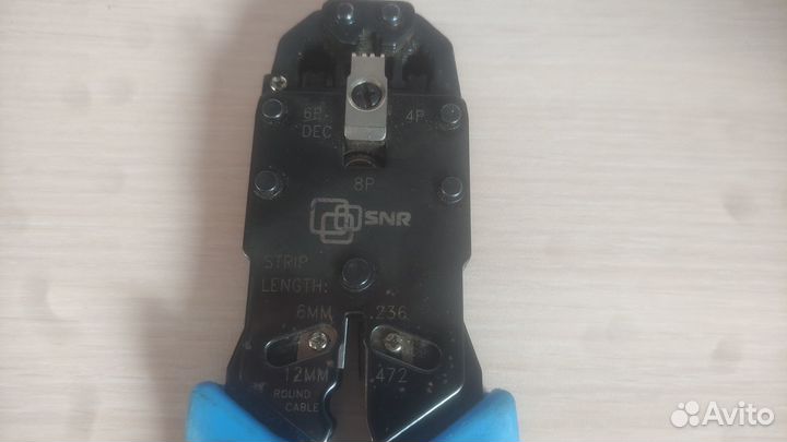 Кримпер Cabeus HT-2008AR для RJ-45/RJ-11/12