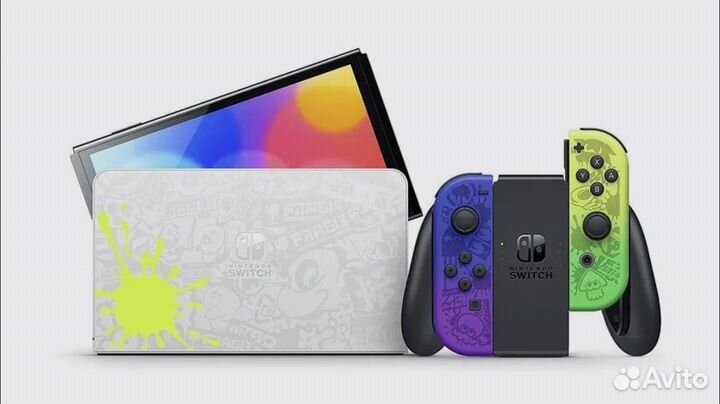 Nintendo switch oled новая с играмиPokemon/Splaton