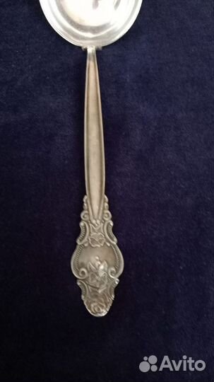 Половник Мельхиор СССР. Троянда