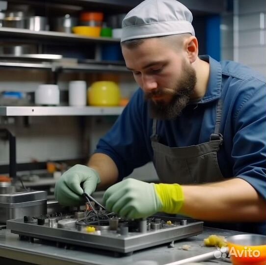 Ремонт промышленных индукционных плит и париков