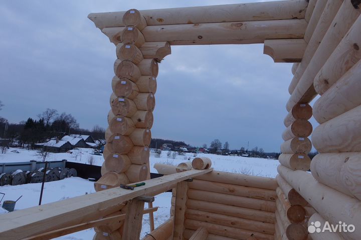 Сруб Дома из бревна