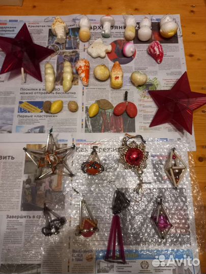 Елочные игрушки СССР