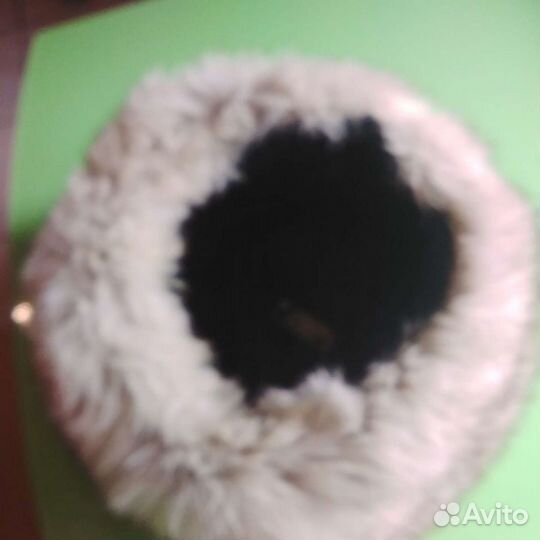 Шапка женская из песца