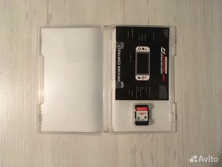 Nintendo Switch Need for Speed картридж