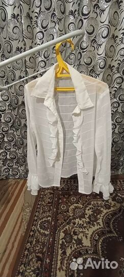 Блузка школьная 134 140