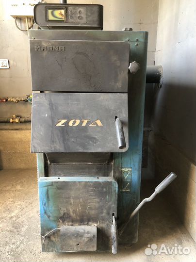 Твердотопливный котел zota бу