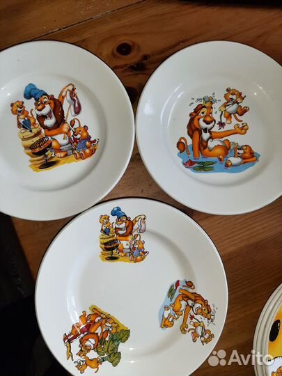 Новые детские тарелки