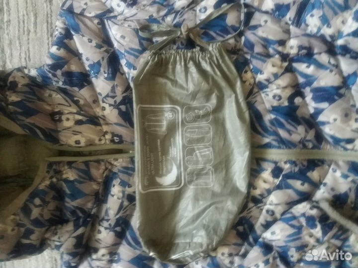 Легкий тонкий пуховик женский р.42-44