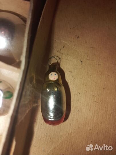 Елочные игрушки СССР малютка