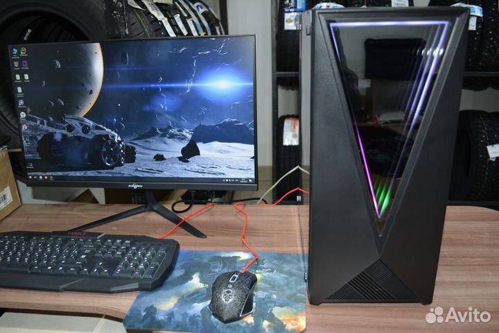 Компьютер 8 ядер +16 ddr3 + RX570 Игровой