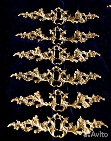 Бронзовые накладки для старинной мебели