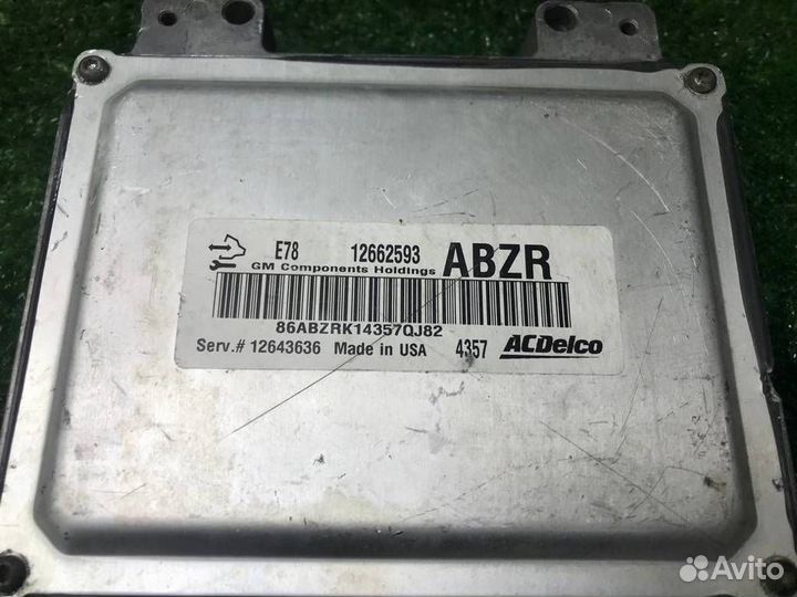 Блок управления двигателем Chevrolet Cruze (2009