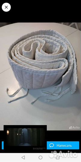 Бортики в кроватку бу