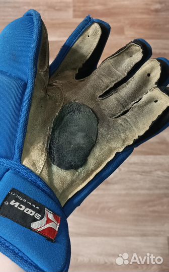 Краги хоккейные Эфси. Размер 15