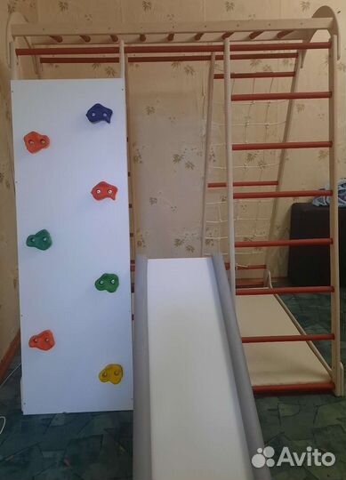 Детский спортивный комплекс деревянный