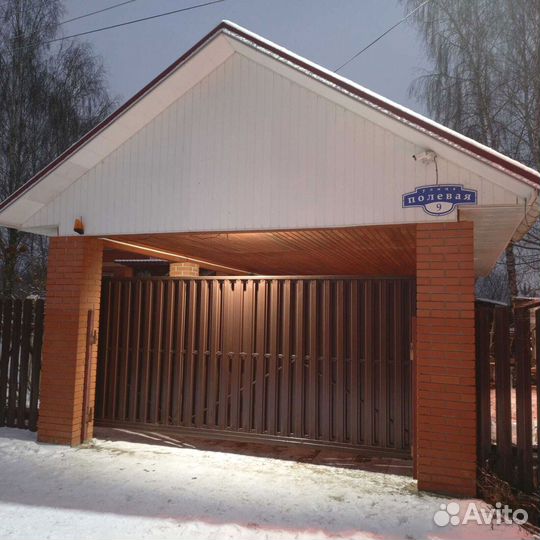 Откатные ворота. Каркас от производителя