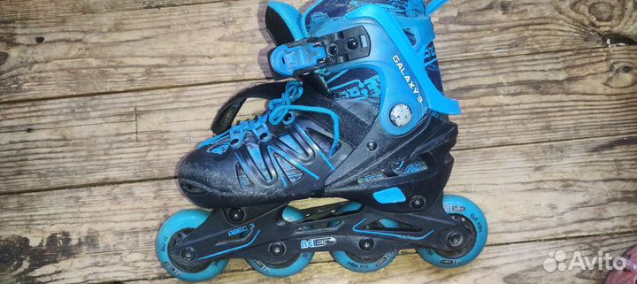 Детские ролики и защита 32 35