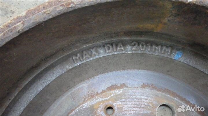 Барабан тормозной задний левый Chevrolet Spark