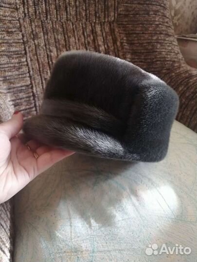 Меховая мужская шапка