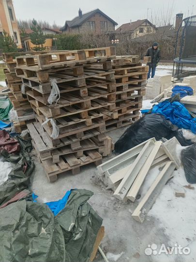 Поддоны деревянные бу