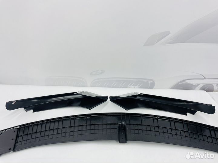 Сплиттер BMW F32 M perfomance чёрный глянец