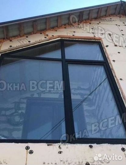 Остекление окон и балконов пвх