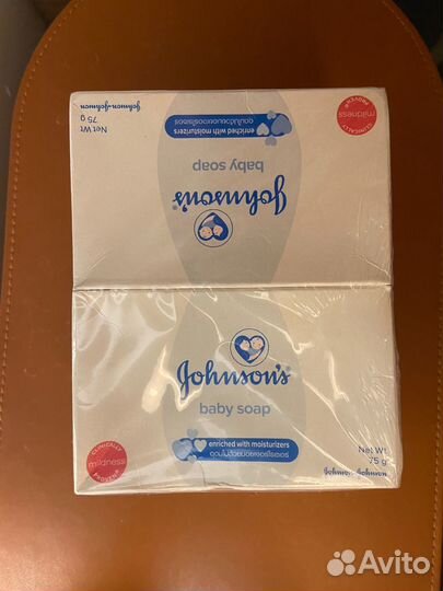 Johnsons baby мыло