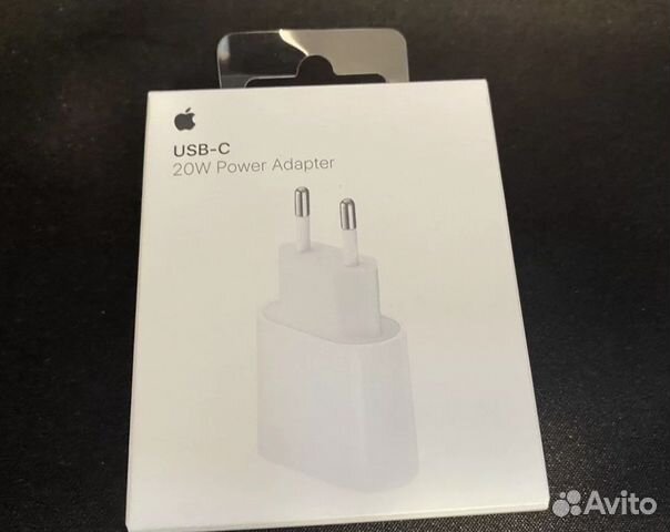 Зарядный блок iPhone 20 w оригинальный