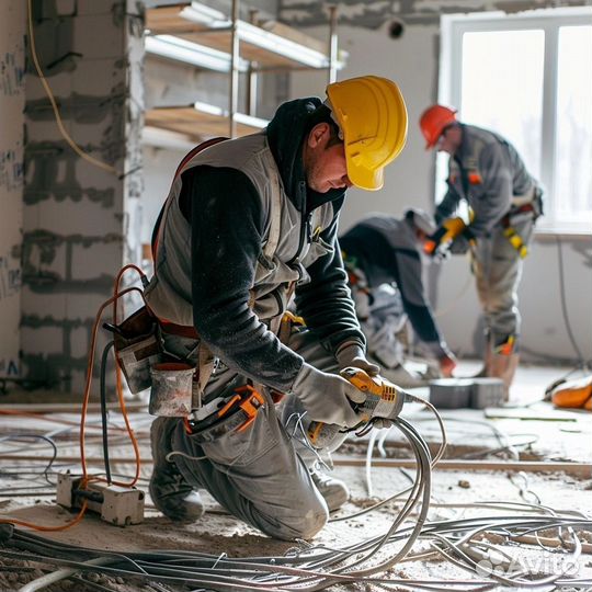 Электрик, замена проводки, электромонтажные работы