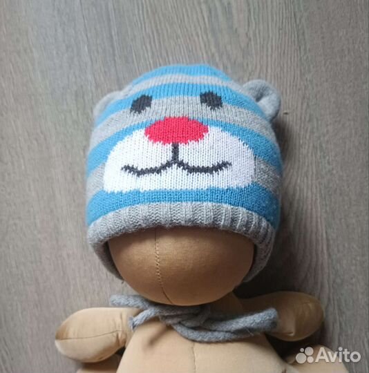 Новая шапка на мальчика(р.44-46)