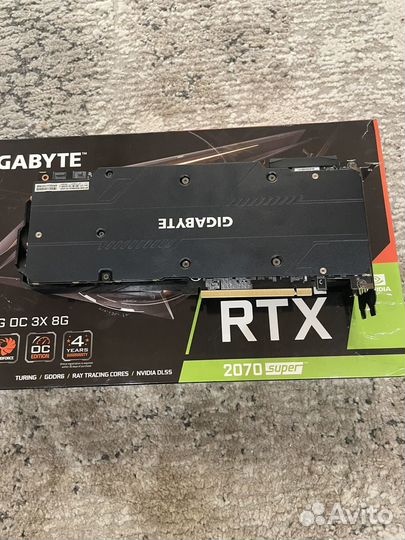Видеокарта gigabyte rtx 2070 super gaming oc 8 gb