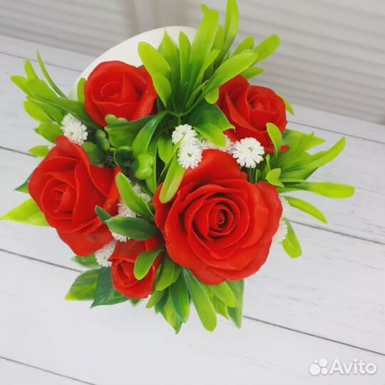 Букет из мыла