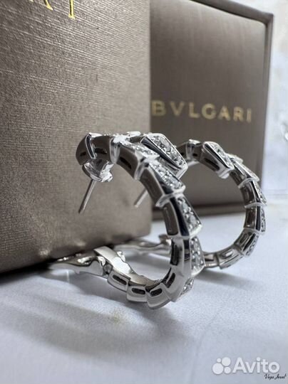 Серьги Bvlgari Serpenti Viper