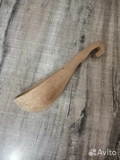 Деревянная большая ложка поварёшка, ковш, черпак