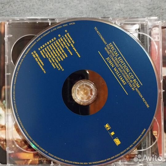 Cd диски фирменные 2 сд музыка Гарри Поттер