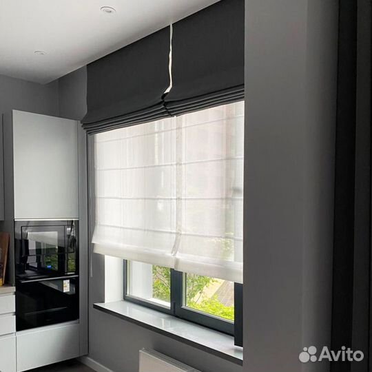 Римская штора день-ночь