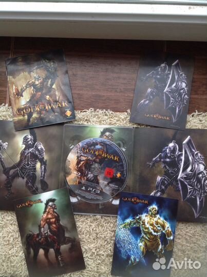 Продам коллекционную игру PS3 Gold of war