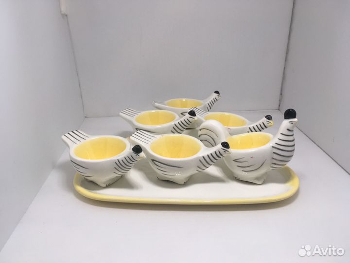 Пашотница «Курочка ряба» подставка для яйц СССР па