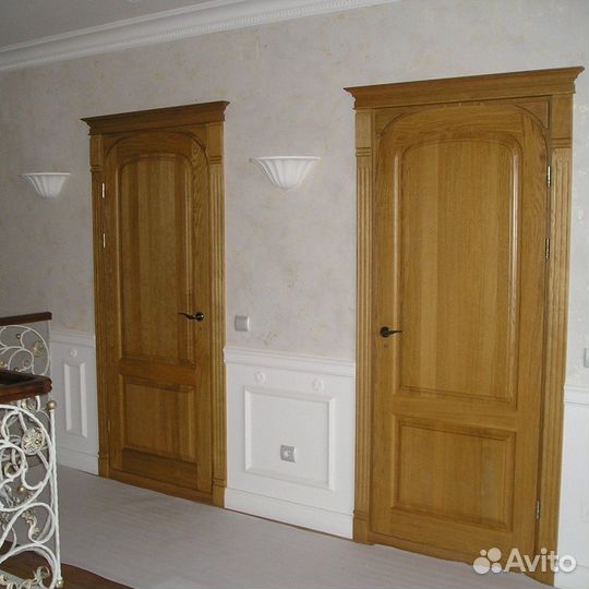 Двери межкомнатные двойные