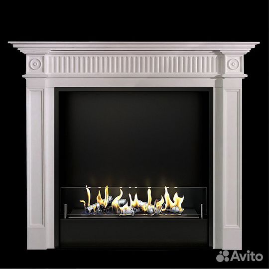 Биокамин в мраморном портале Firezo Sapore Unico