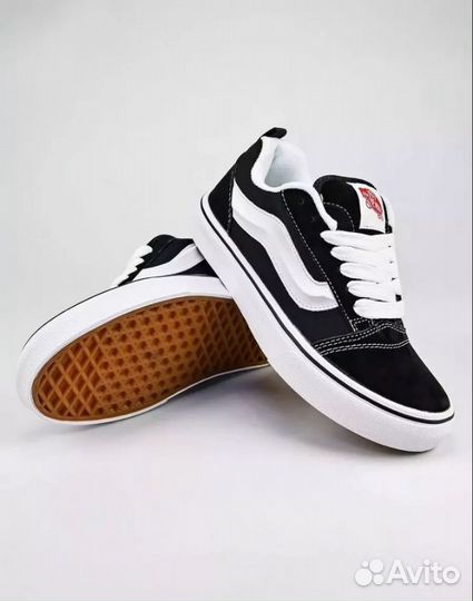 Кеды vans knu skool черные