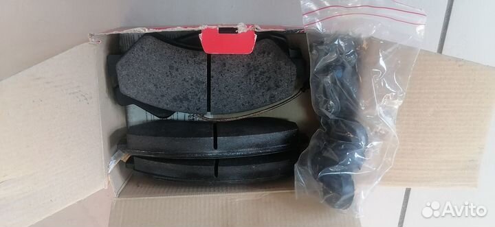 Колодки тормозные передние peugeot Boxter, fiat Du