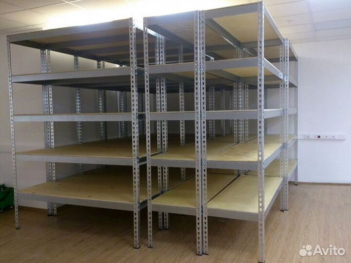 Стеллажи Среднегрузовые
